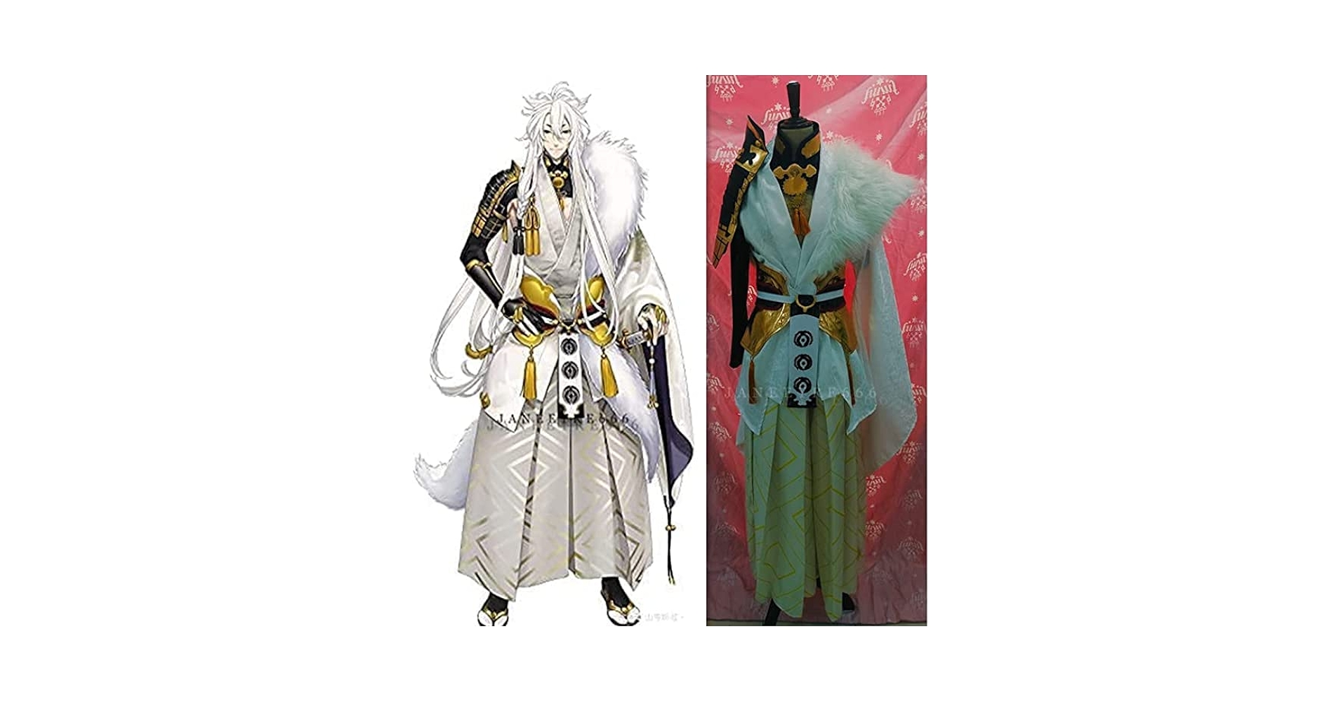 小狐丸　極　コスプレ衣装　女性Mサイズ Amazon.co.jp: [YIDEDAOCOS] 刀剣乱舞 小狐丸 極化 コスプレ衣装